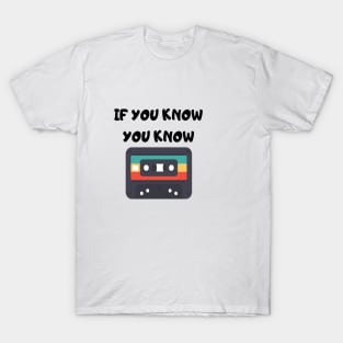 Old school retro cassette T-Shirt